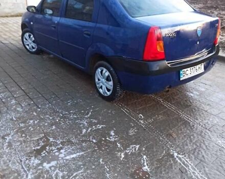 Синий Дачия Логан, объемом двигателя 1.4 л и пробегом 450 тыс. км за 1850 $, фото 2 на Automoto.ua