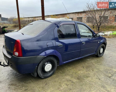 Синий Дачия Логан, объемом двигателя 1.4 л и пробегом 200 тыс. км за 2700 $, фото 5 на Automoto.ua