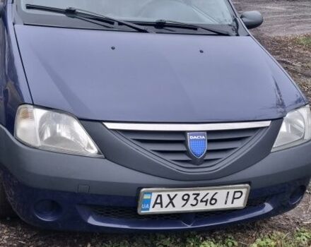 Синий Дачия Логан, объемом двигателя 1.6 л и пробегом 296 тыс. км за 2400 $, фото 1 на Automoto.ua