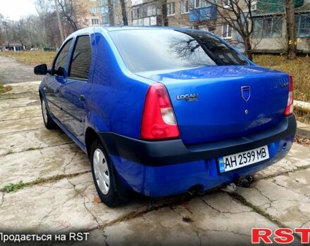 Синий Дачия Логан, объемом двигателя 14 л и пробегом 165 тыс. км за 3700 $, фото 4 на Automoto.ua