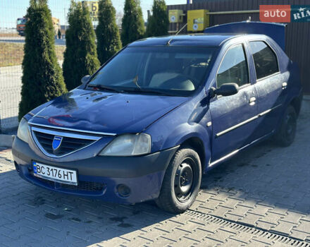 Синій Дачія Logan, об'ємом двигуна 1.39 л та пробігом 370 тис. км за 1199 $, фото 1 на Automoto.ua