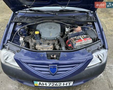 Синий Дачия Логан, объемом двигателя 1.4 л и пробегом 200 тыс. км за 2700 $, фото 10 на Automoto.ua