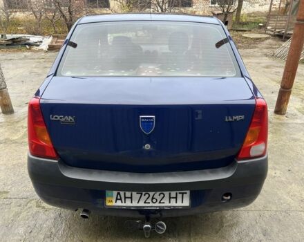 Синий Дачия Логан, объемом двигателя 1.4 л и пробегом 200 тыс. км за 2700 $, фото 4 на Automoto.ua