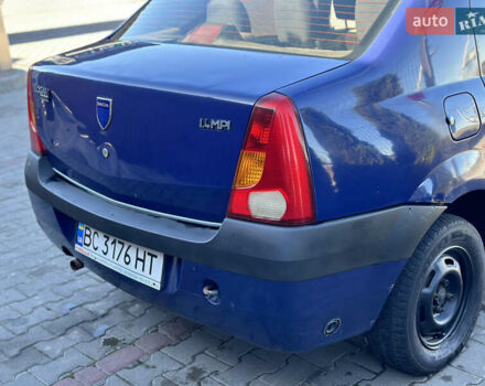 Синій Дачія Logan, об'ємом двигуна 1.39 л та пробігом 370 тис. км за 1199 $, фото 4 на Automoto.ua