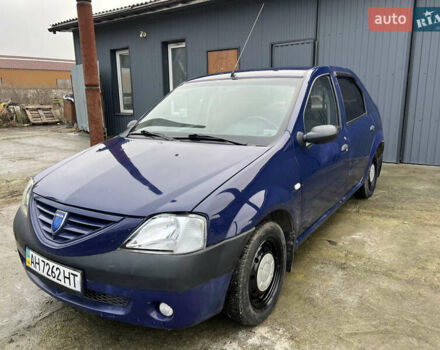 Синий Дачия Логан, объемом двигателя 1.4 л и пробегом 200 тыс. км за 2700 $, фото 2 на Automoto.ua