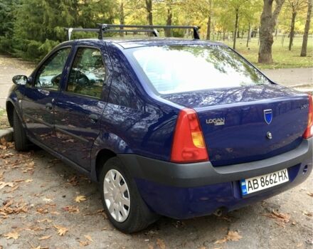 Синий Дачия Логан, объемом двигателя 1.4 л и пробегом 154 тыс. км за 4450 $, фото 17 на Automoto.ua