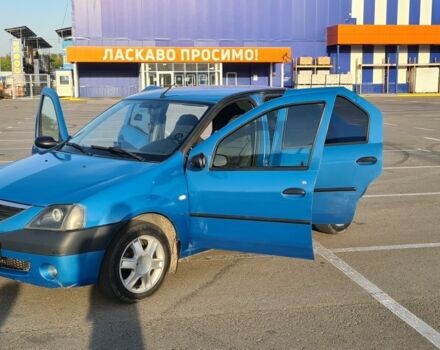 Синий Дачия Логан, объемом двигателя 1.6 л и пробегом 260 тыс. км за 3300 $, фото 9 на Automoto.ua