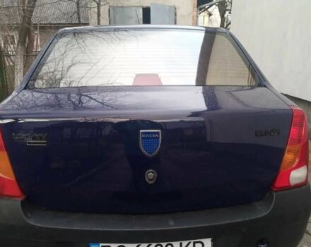 Синий Дачия Логан, объемом двигателя 1.4 л и пробегом 170 тыс. км за 3300 $, фото 3 на Automoto.ua