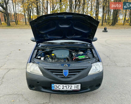 Дачия Логан 2006 в Умани на Automoto.ua Синий Дачия Логан, объемом двигателя 1.4 л и пробегом 200 тыс. км за 2500 $, фото 4 на Automoto.ua