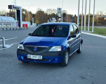 Синий Дачия Логан, объемом двигателя 1.4 л и пробегом 220 тыс. км за 2800 $, фото 3 на Automoto.ua
