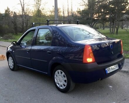 Синий Дачия Логан, объемом двигателя 1.4 л и пробегом 154 тыс. км за 4450 $, фото 2 на Automoto.ua