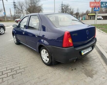 Синий Дачия Логан, объемом двигателя 1.4 л и пробегом 181 тыс. км за 3400 $, фото 8 на Automoto.ua