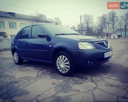 Синий Дачия Логан, объемом двигателя 1.6 л и пробегом 140 тыс. км за 4500 $, фото 3 на Automoto.ua