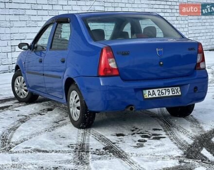 Синий Дачия Логан, объемом двигателя 1.4 л и пробегом 271 тыс. км за 2400 $, фото 12 на Automoto.ua