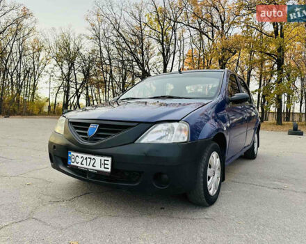 Синий Дачия Логан, объемом двигателя 1.39 л и пробегом 200 тыс. км за 2500 $, фото 4 на Automoto.ua