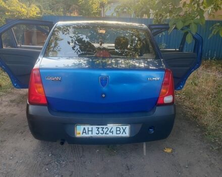 Синий Дачия Логан, объемом двигателя 1.4 л и пробегом 106 тыс. км за 3500 $, фото 9 на Automoto.ua