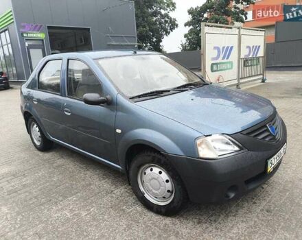 Синий Дачия Логан, объемом двигателя 1.4 л и пробегом 64 тыс. км за 4200 $, фото 1 на Automoto.ua