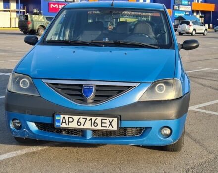 Синий Дачия Логан, объемом двигателя 1.6 л и пробегом 260 тыс. км за 3300 $, фото 1 на Automoto.ua