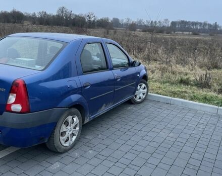 Синий Дачия Логан, объемом двигателя 1.6 л и пробегом 272 тыс. км за 2900 $, фото 5 на Automoto.ua