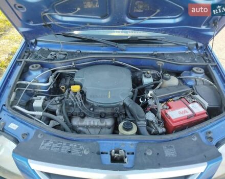 Синий Дачия Логан, объемом двигателя 1.6 л и пробегом 164 тыс. км за 3700 $, фото 13 на Automoto.ua