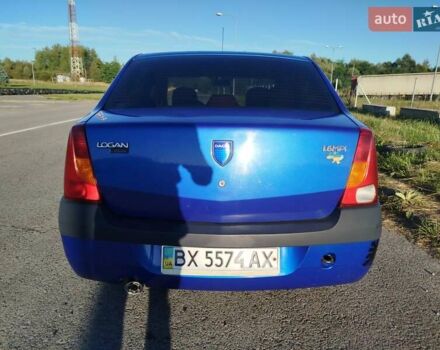 Синий Дачия Логан, объемом двигателя 1.6 л и пробегом 164 тыс. км за 3700 $, фото 7 на Automoto.ua