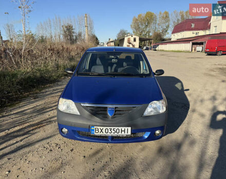 Синий Дачия Логан, объемом двигателя 1.39 л и пробегом 155 тыс. км за 4000 $, фото 1 на Automoto.ua