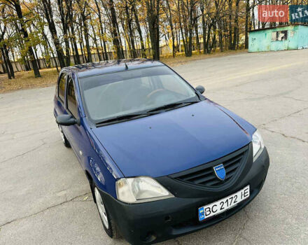 Синій Дачія Logan, об'ємом двигуна 1.39 л та пробігом 200 тис. км за 2600 $, фото 9 на Automoto.ua