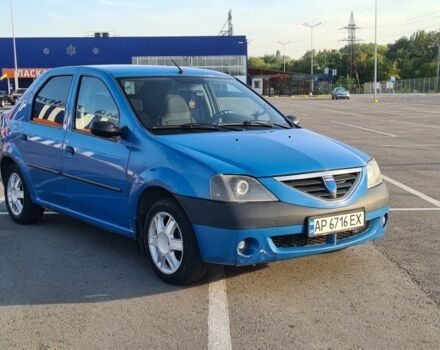 Синий Дачия Логан, объемом двигателя 1.6 л и пробегом 260 тыс. км за 3300 $, фото 2 на Automoto.ua