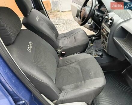 Синій Дачія Logan, об'ємом двигуна 1.6 л та пробігом 290 тис. км за 2650 $, фото 16 на Automoto.ua