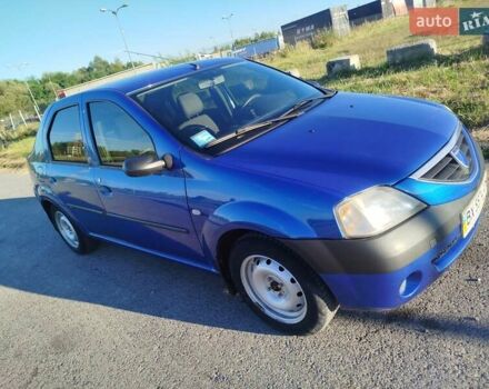 Синий Дачия Логан, объемом двигателя 1.6 л и пробегом 164 тыс. км за 3700 $, фото 6 на Automoto.ua