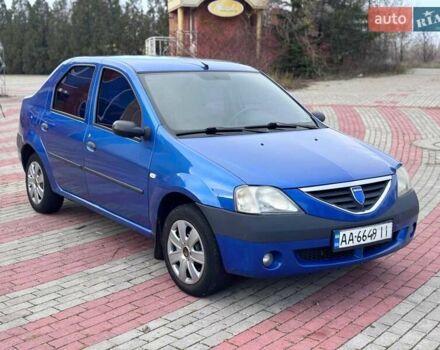 Синій Дачія Logan, об'ємом двигуна 1.6 л та пробігом 250 тис. км за 2200 $, фото 2 на Automoto.ua