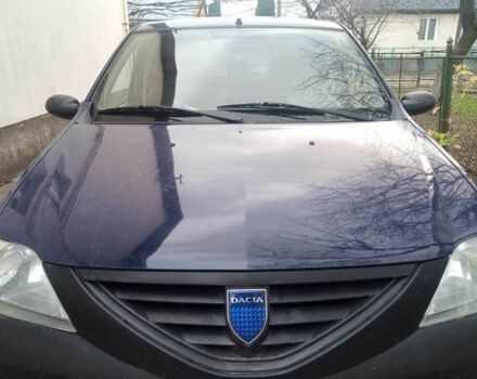 Синий Дачия Логан, объемом двигателя 1.4 л и пробегом 170 тыс. км за 3300 $, фото 2 на Automoto.ua