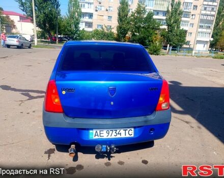 Синий Дачия Логан, объемом двигателя 1.6 л и пробегом 216 тыс. км за 3700 $, фото 2 на Automoto.ua