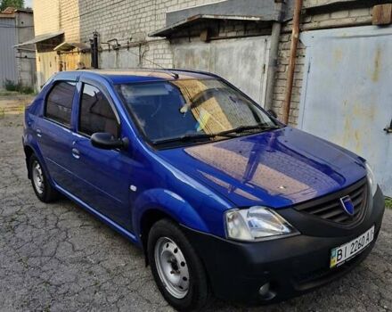 Синий Дачия Логан, объемом двигателя 1.4 л и пробегом 226 тыс. км за 3500 $, фото 2 на Automoto.ua