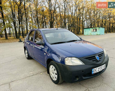 Синий Дачия Логан, объемом двигателя 1.39 л и пробегом 200 тыс. км за 2500 $, фото 10 на Automoto.ua
