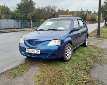Синий Дачия Логан, объемом двигателя 1 л и пробегом 240 тыс. км за 3200 $, фото 3 на Automoto.ua
