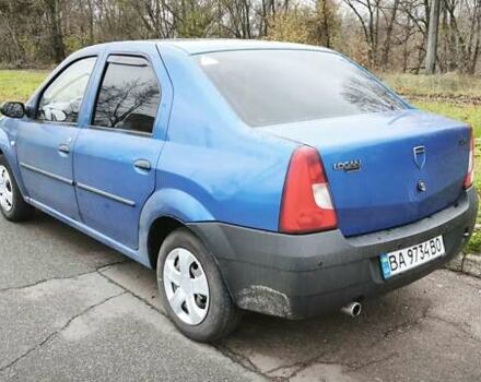 Синий Дачия Логан, объемом двигателя 1.4 л и пробегом 275 тыс. км за 2600 $, фото 8 на Automoto.ua