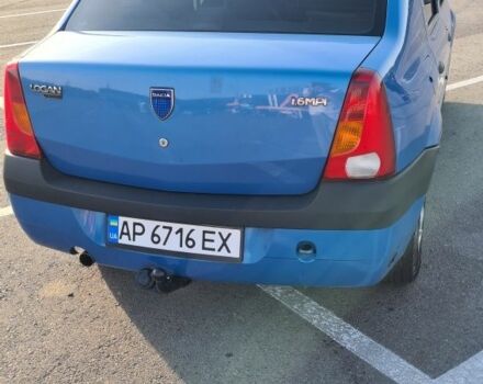 Синий Дачия Логан, объемом двигателя 1.6 л и пробегом 260 тыс. км за 3300 $, фото 7 на Automoto.ua