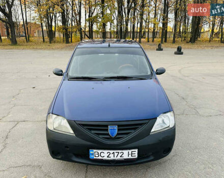 Синий Дачия Логан, объемом двигателя 1.39 л и пробегом 200 тыс. км за 2500 $, фото 2 на Automoto.ua
