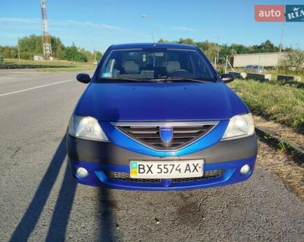 Синий Дачия Логан, объемом двигателя 1.6 л и пробегом 164 тыс. км за 3700 $, фото 9 на Automoto.ua