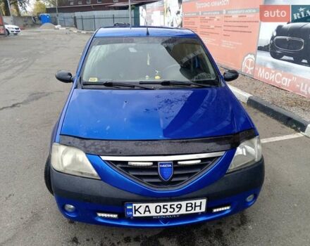 Синий Дачия Логан, объемом двигателя 1.39 л и пробегом 283 тыс. км за 2755 $, фото 2 на Automoto.ua