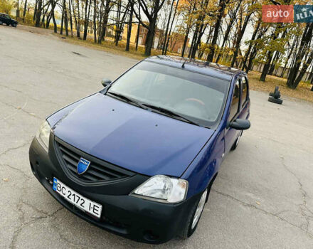 Синий Дачия Логан, объемом двигателя 1.39 л и пробегом 200 тыс. км за 2500 $, фото 2 на Automoto.ua