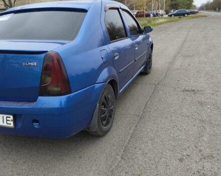 Синий Дачия Логан, объемом двигателя 1.4 л и пробегом 3 тыс. км за 3300 $, фото 6 на Automoto.ua