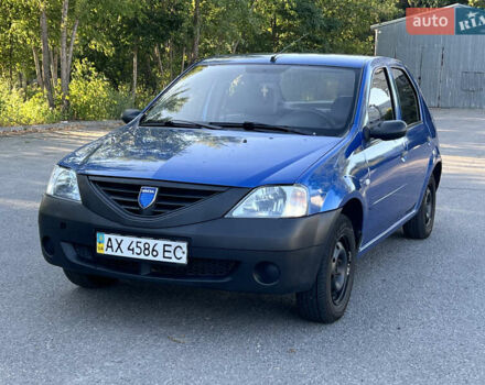 Синий Дачия Логан, объемом двигателя 1.4 л и пробегом 220 тыс. км за 3100 $, фото 1 на Automoto.ua