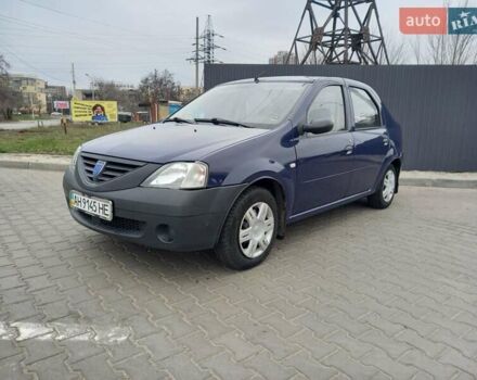 Синий Дачия Логан, объемом двигателя 1.4 л и пробегом 181 тыс. км за 3400 $, фото 1 на Automoto.ua