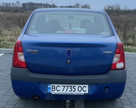 Синий Дачия Логан, объемом двигателя 1.6 л и пробегом 272 тыс. км за 2900 $, фото 11 на Automoto.ua