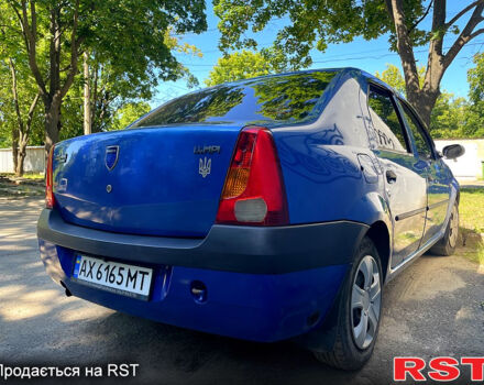 Синий Дачия Логан, объемом двигателя 1.4 л и пробегом 176 тыс. км за 3100 $, фото 2 на Automoto.ua