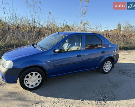 Синий Дачия Логан, объемом двигателя 1.39 л и пробегом 155 тыс. км за 4000 $, фото 7 на Automoto.ua