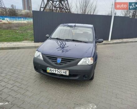 Синий Дачия Логан, объемом двигателя 1.4 л и пробегом 181 тыс. км за 3400 $, фото 2 на Automoto.ua