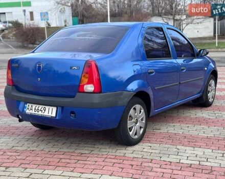 Синій Дачія Logan, об'ємом двигуна 1.6 л та пробігом 250 тис. км за 2200 $, фото 7 на Automoto.ua